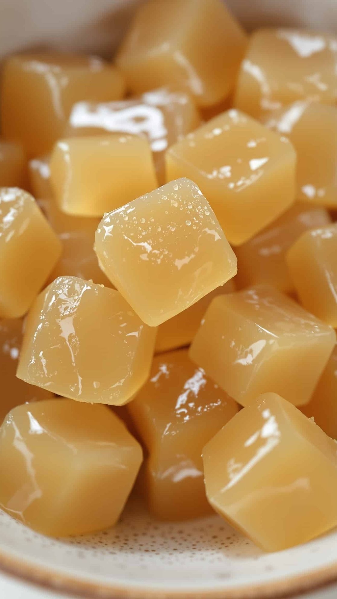 Acorn Jelly Korean Weight Loss Recipe - close-up