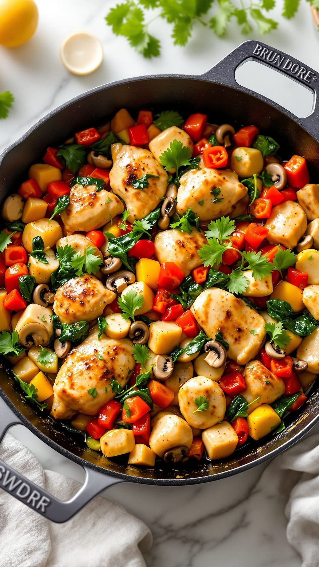 Anti-UPF Dinner Recipe: Wholesome Skillet Chicken & Veggies