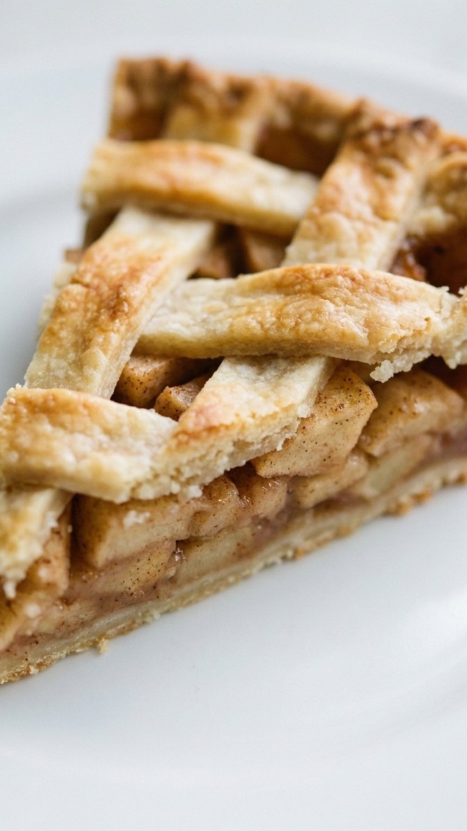 Classic Apple Pie with a Lattice Crust