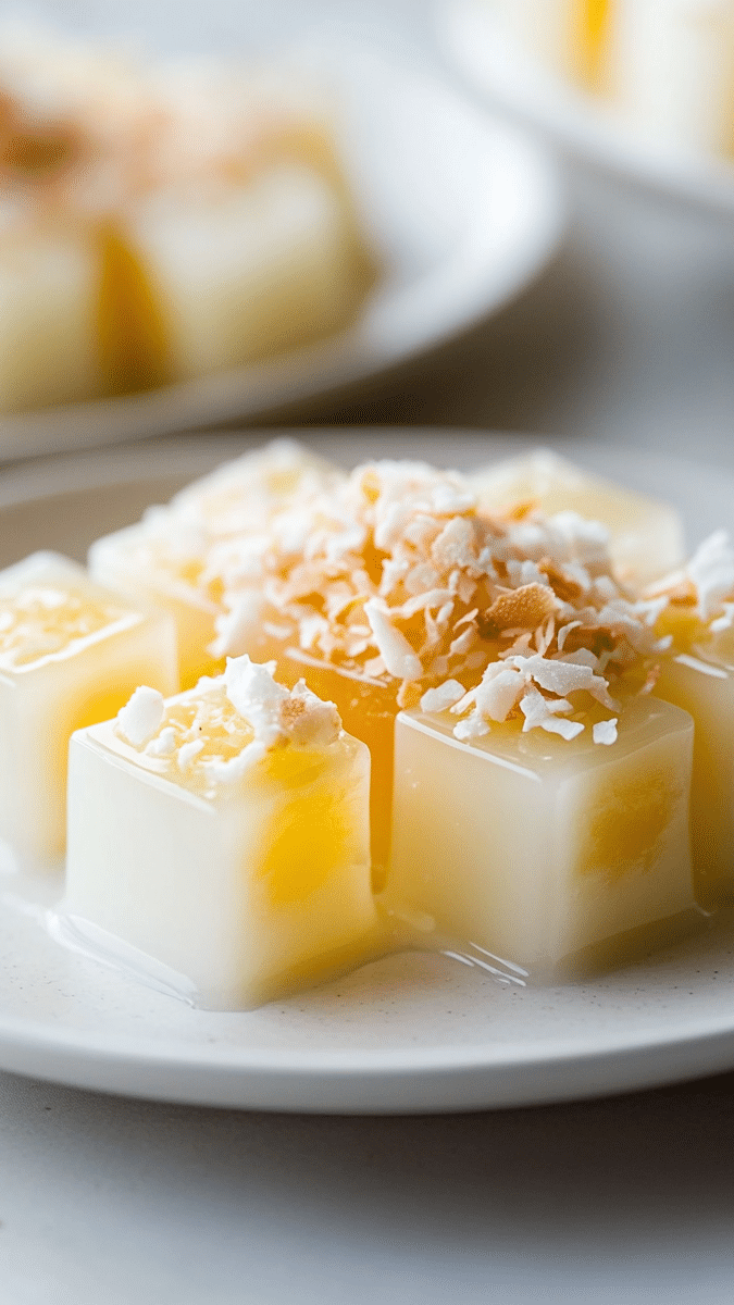 Bariatric Pineapple Coconut Gelatin Recipe