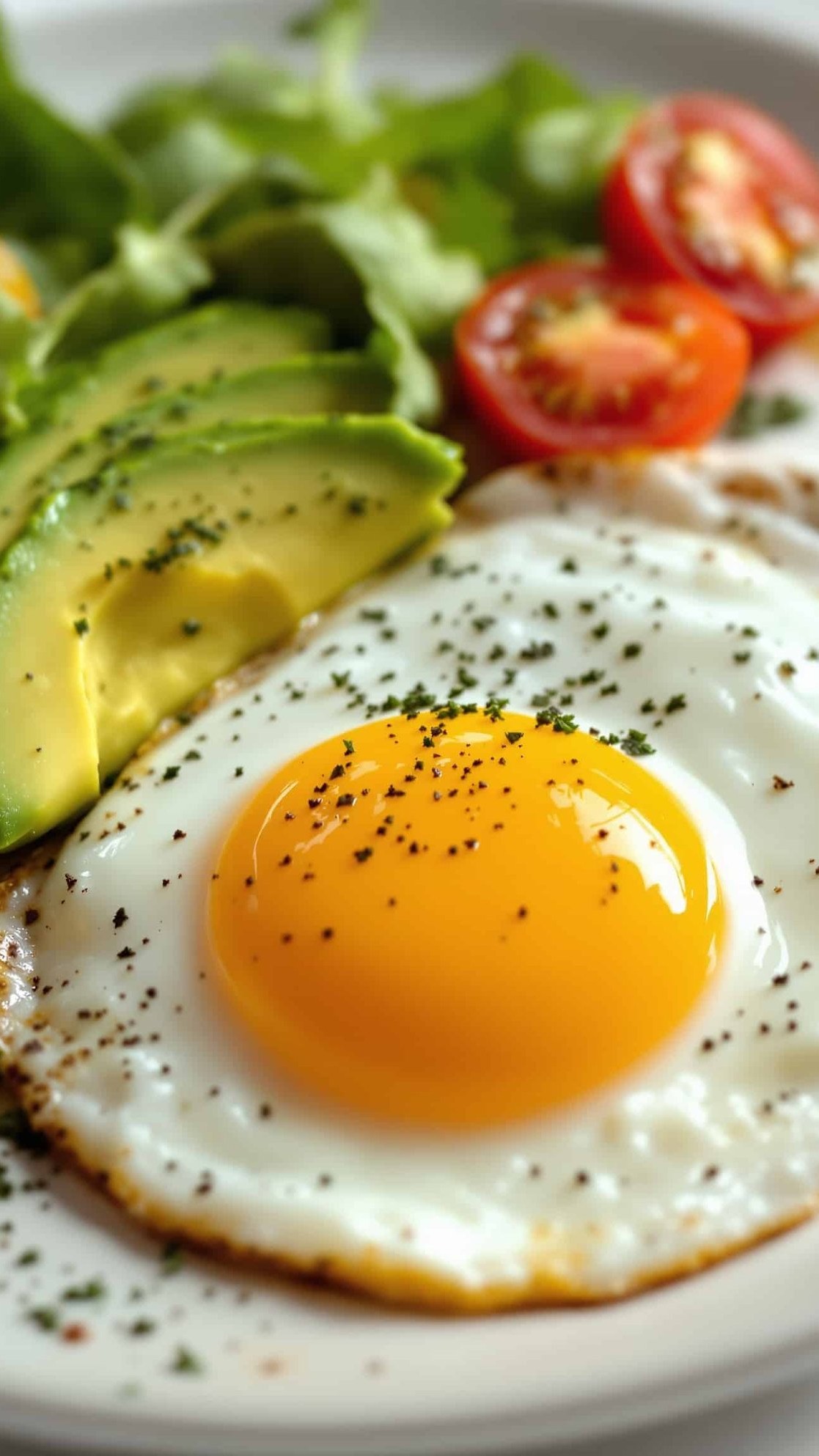 Blood Sugar Balancing Breakfast - close-up