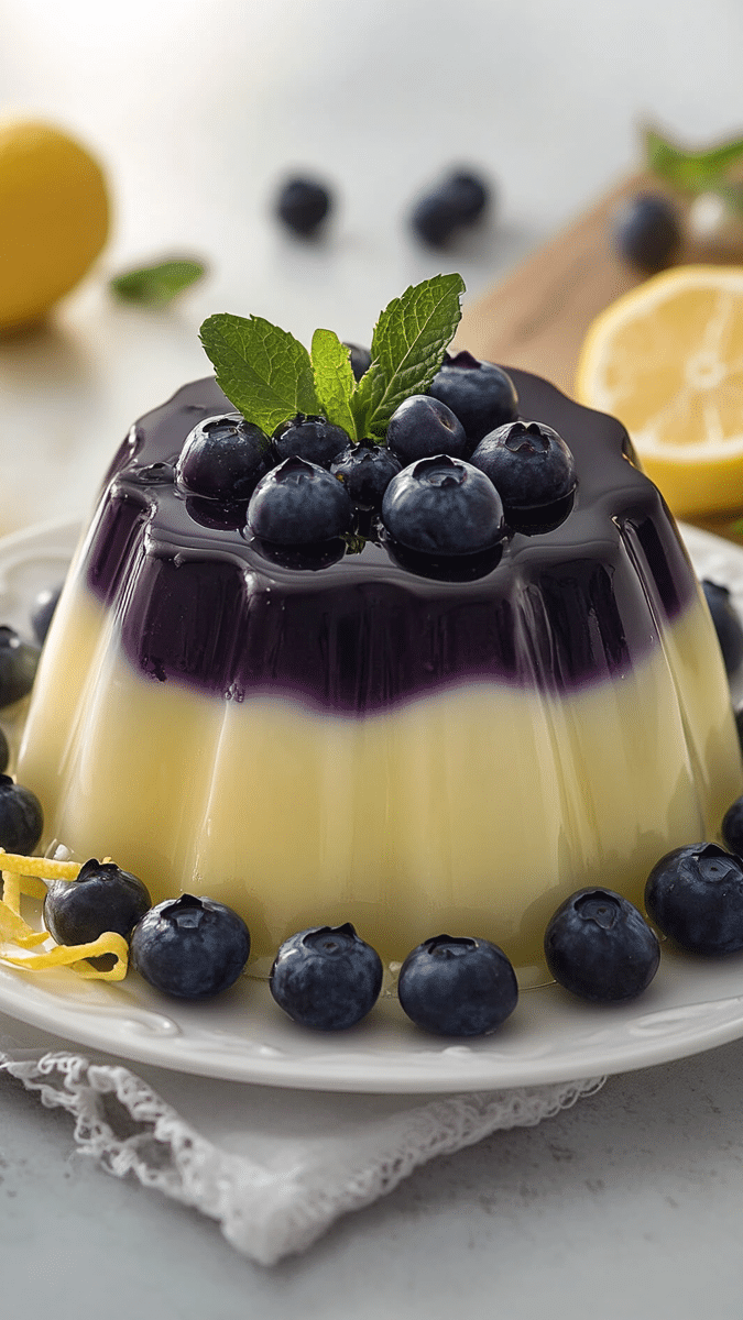 Close-up of Jello Mold texture