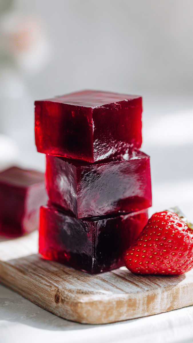 Collagen Blackberry Gelatin Trick