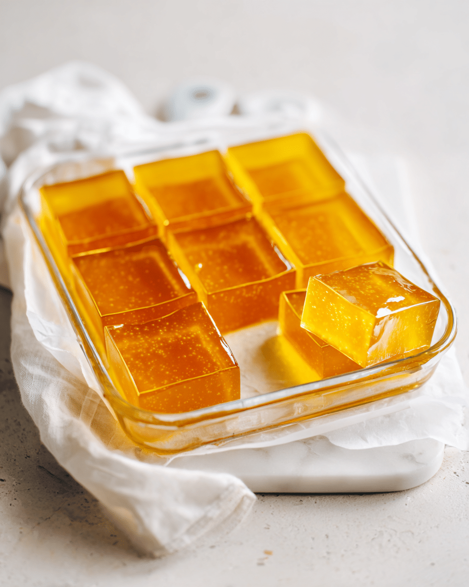 Collagen Passion Fruit Gelatin Recipe Ingredients