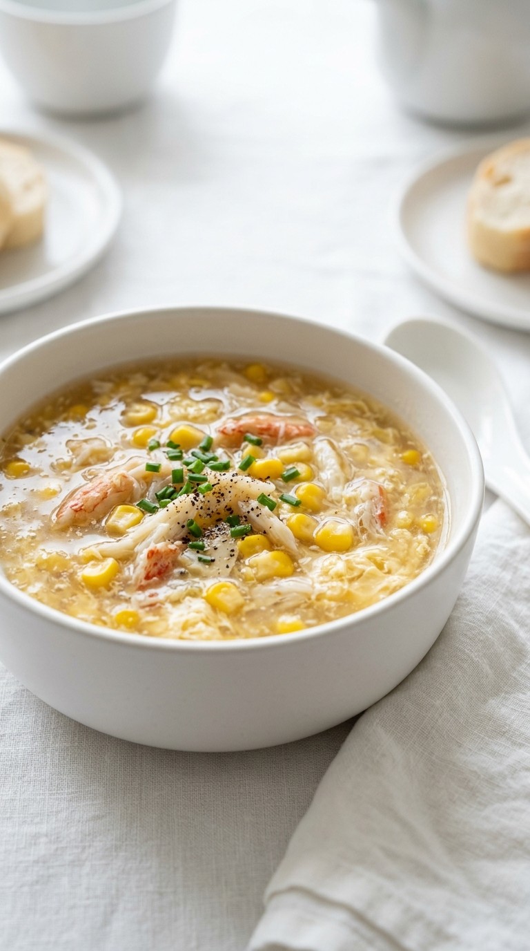 Crab And Corn Soup Recipe