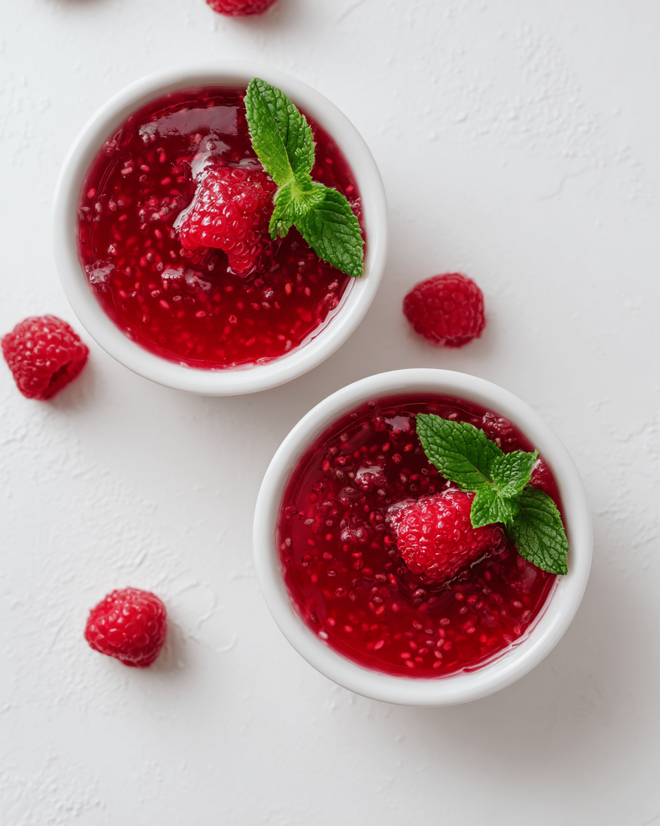Crimson Raspberry Chia Gelatin Recipe 2026
