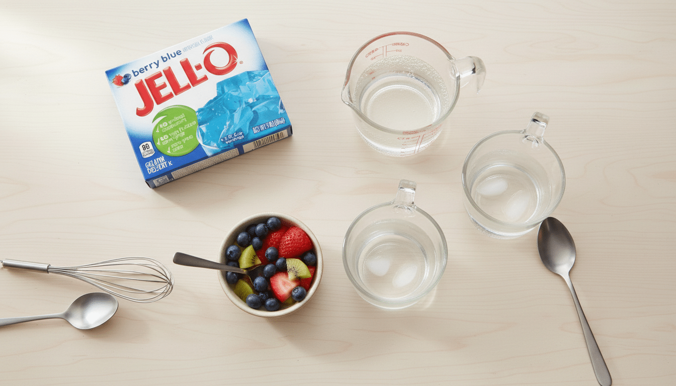 frozen jello ingredients introduction detailed