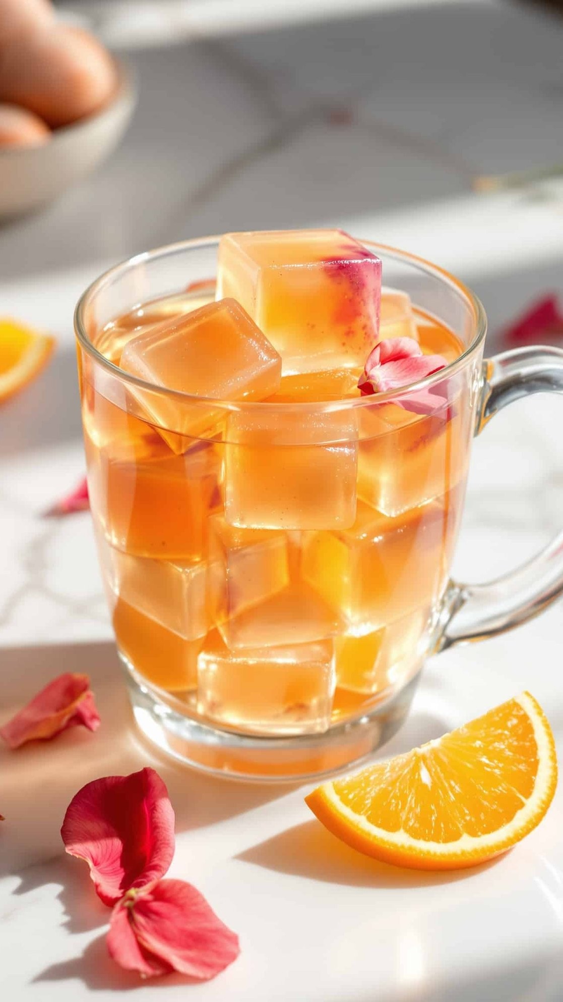 Gelatin Trick Fat Burning Recipe: Orange-Rose Cayenne Ginger Cubes
