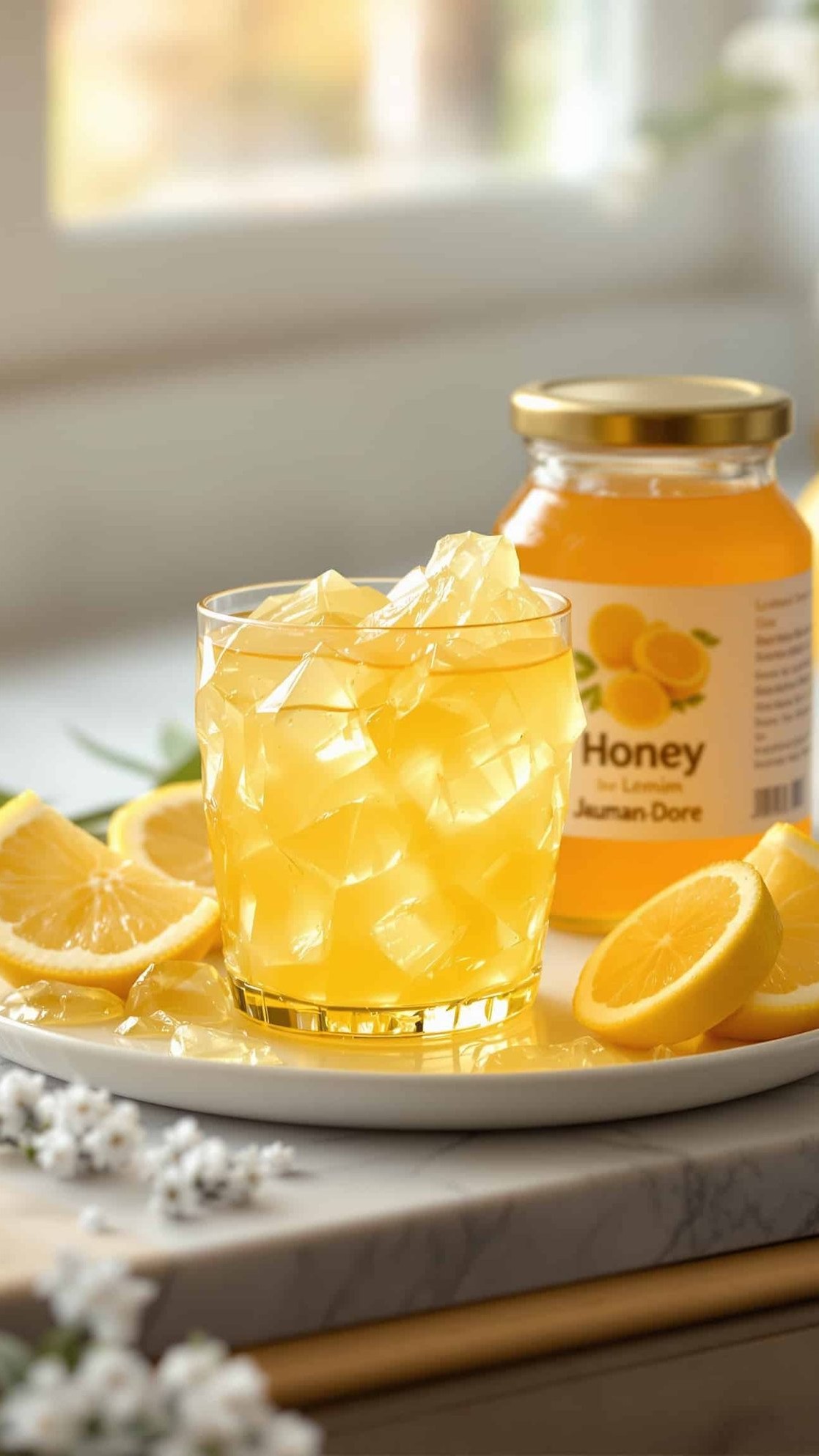 Gelatin Trick with Lemon and Honey