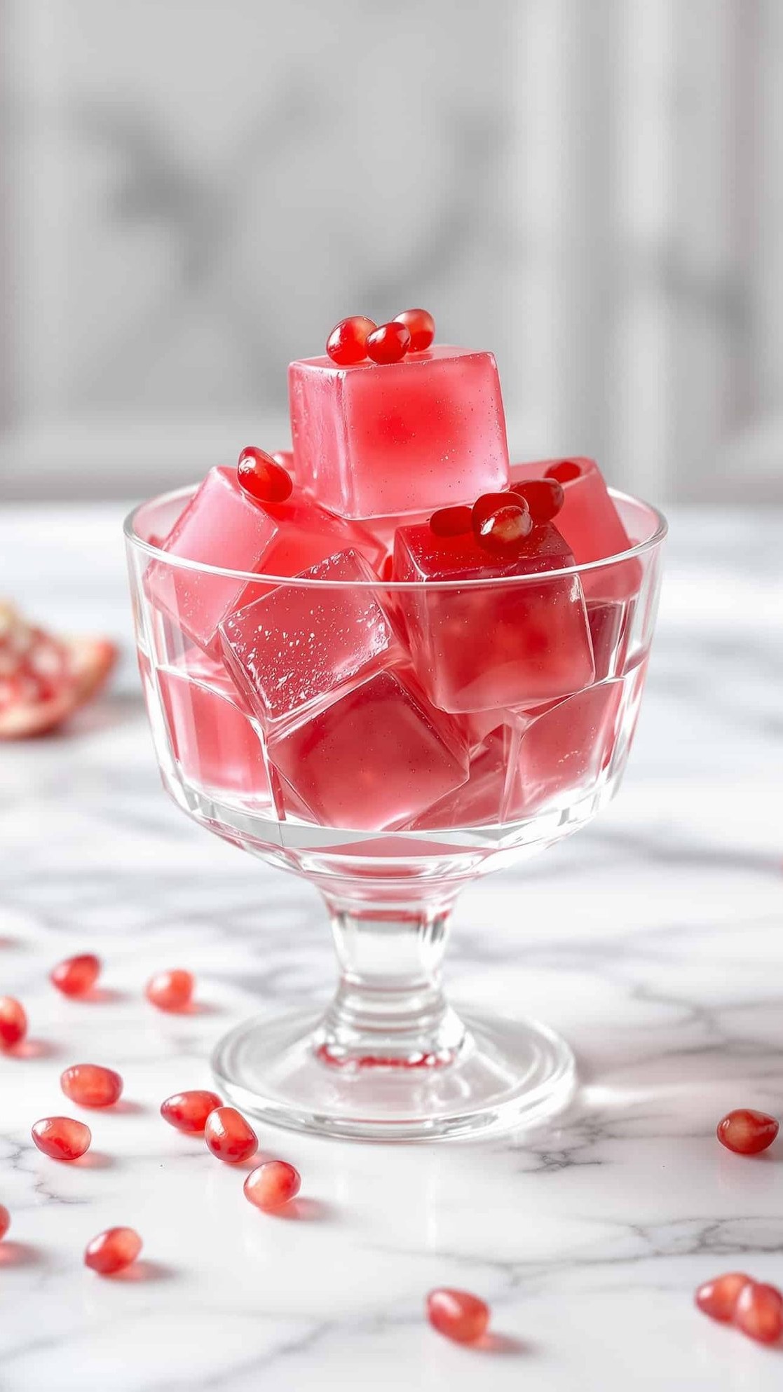 Gelatin Trick with Pomegranate Juice