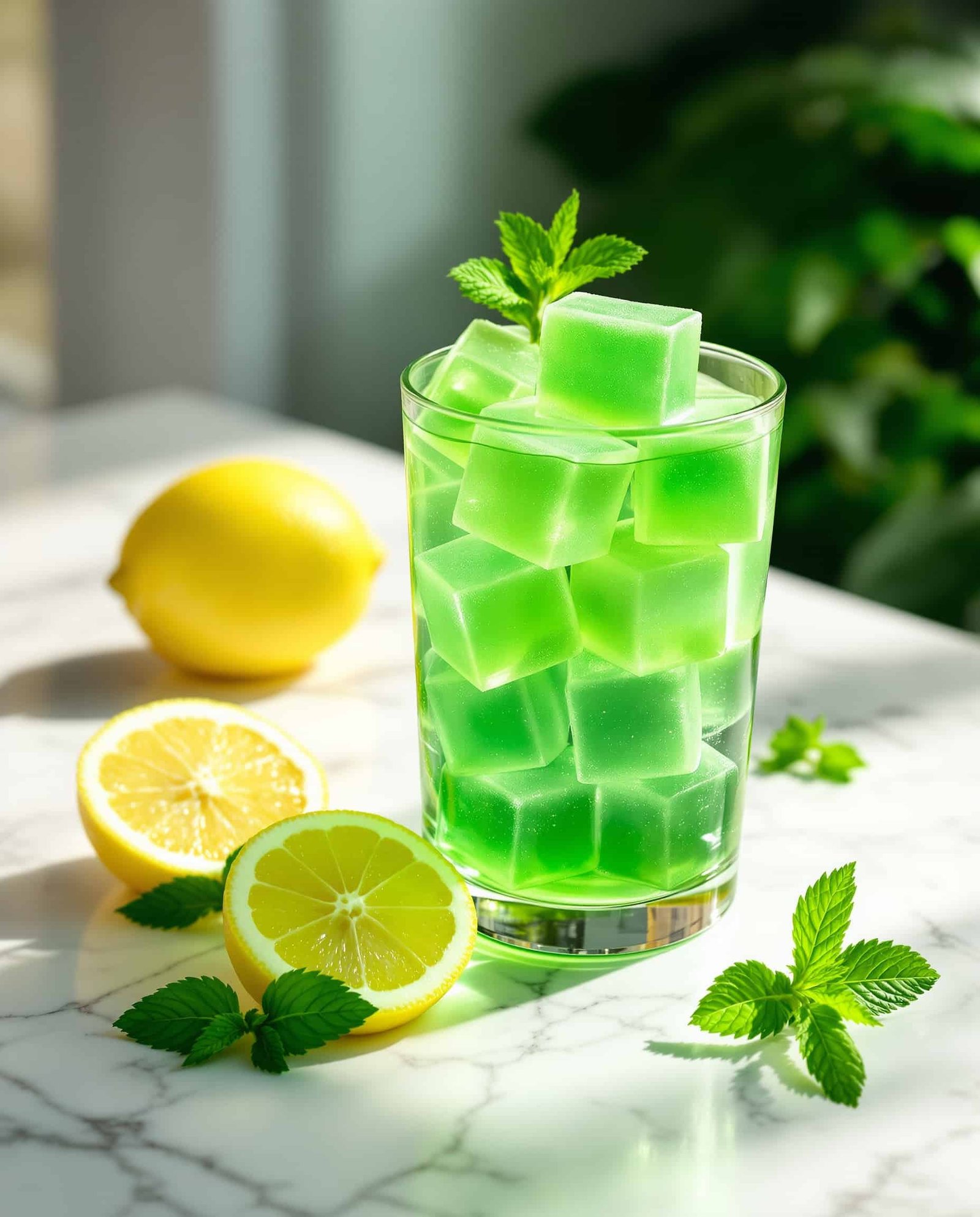 Gelatin Trick with Spirulina