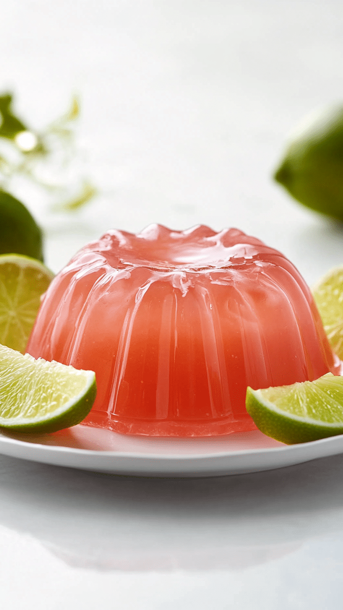 Close-up of guava jello texture