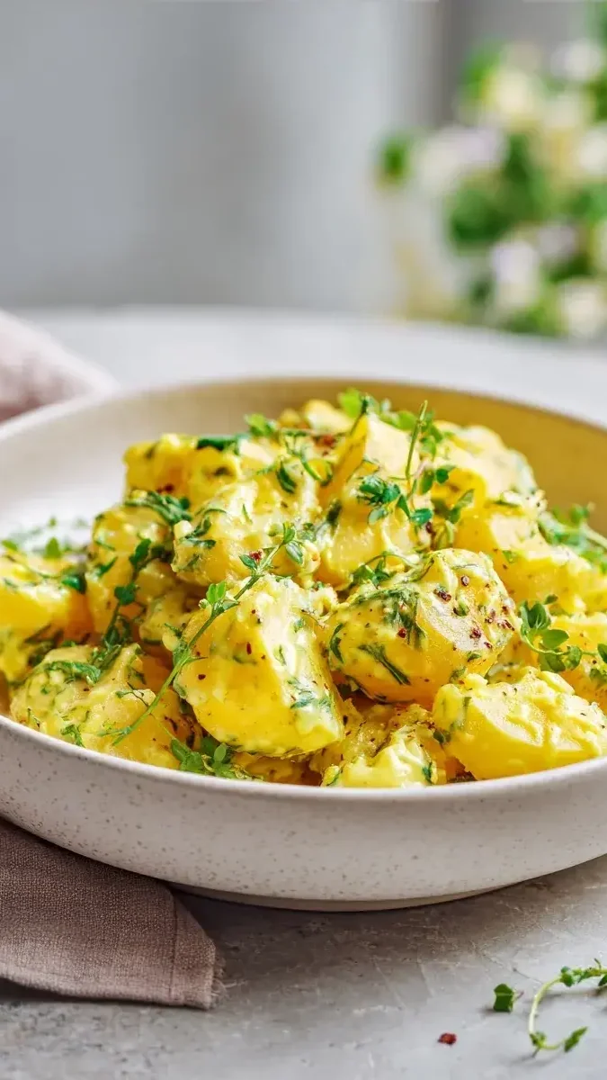 healthy potato salad