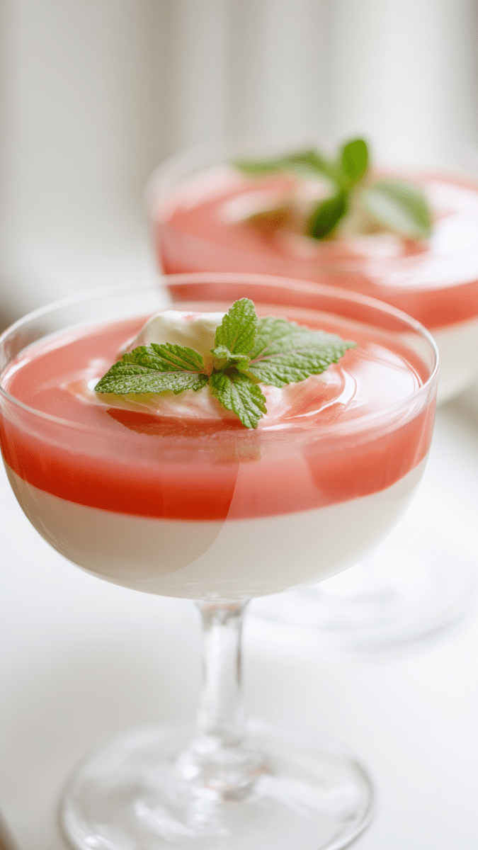Pink Rhubarb Collagen Jello Trick Recipe