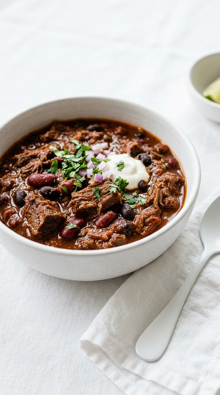 Slow Cooker Beef Chili
