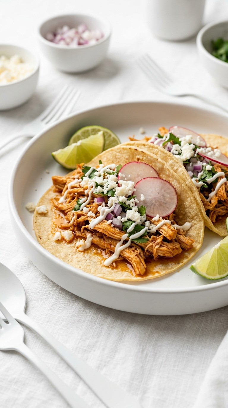 Slow Cooker Chicken Tacos
