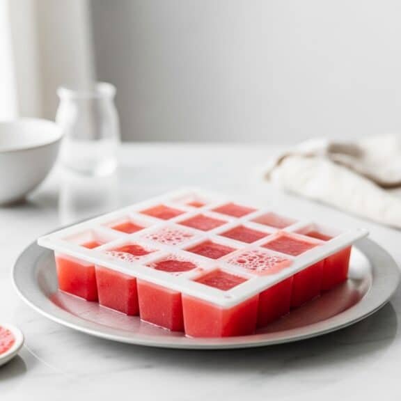 Strawberry Gelatin Gummy Recipe Presenting Final strawberry gelatin gummy recipe final variations highlight