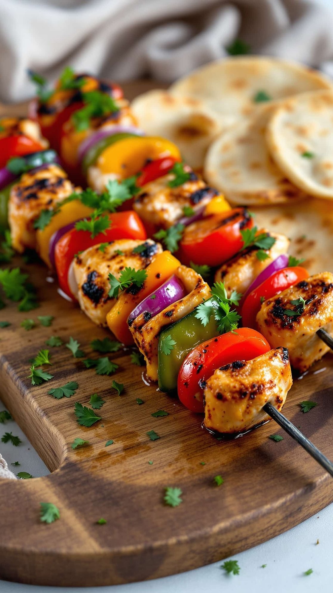 Tortilla Kebab Skewers Recipe