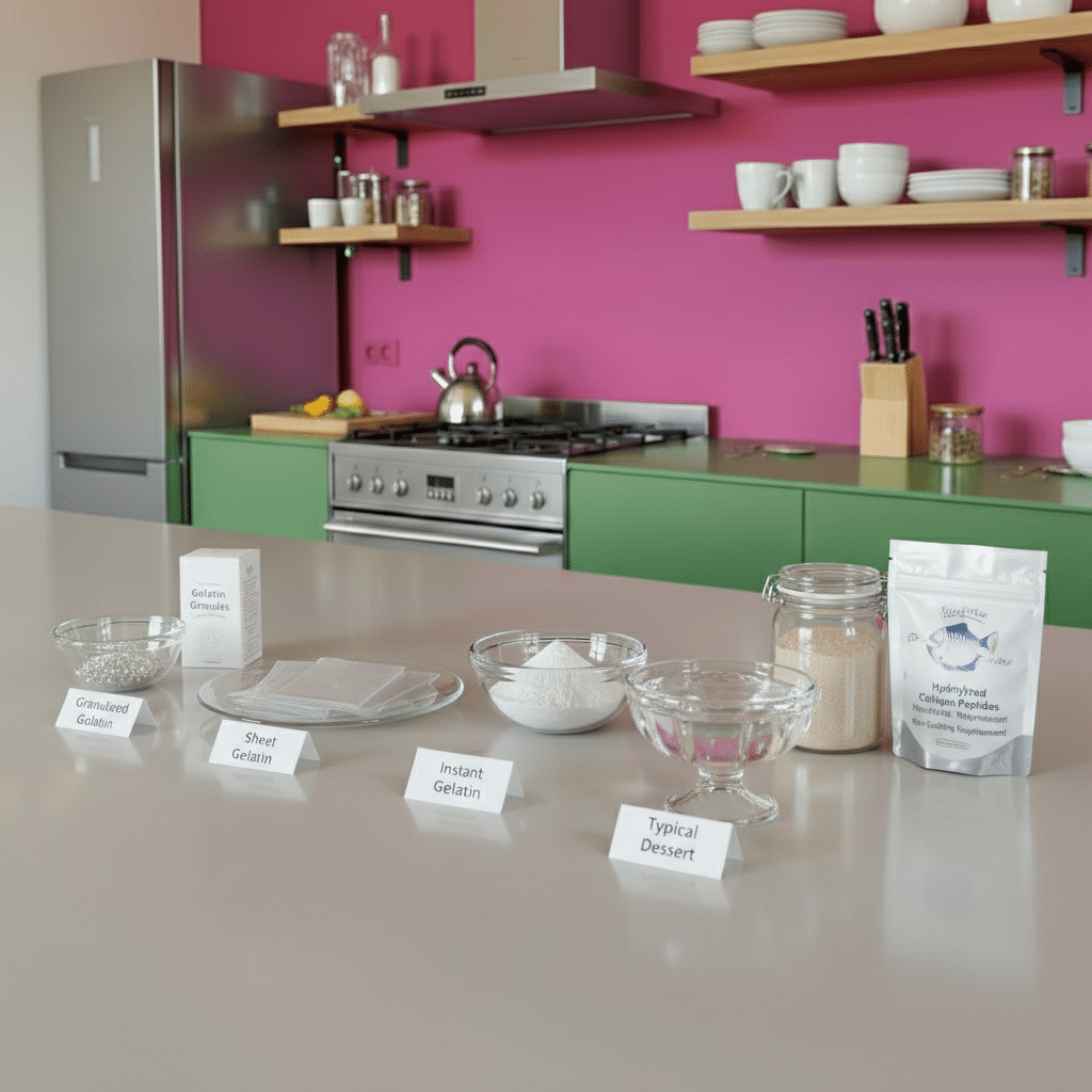 types of gelatin ingredients introduction detailed
