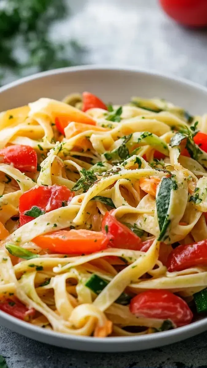 Vegetarian Pasta Salad