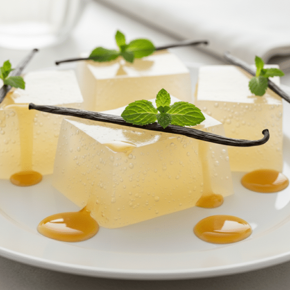 agar pudding recipe cooking ingredients close-up