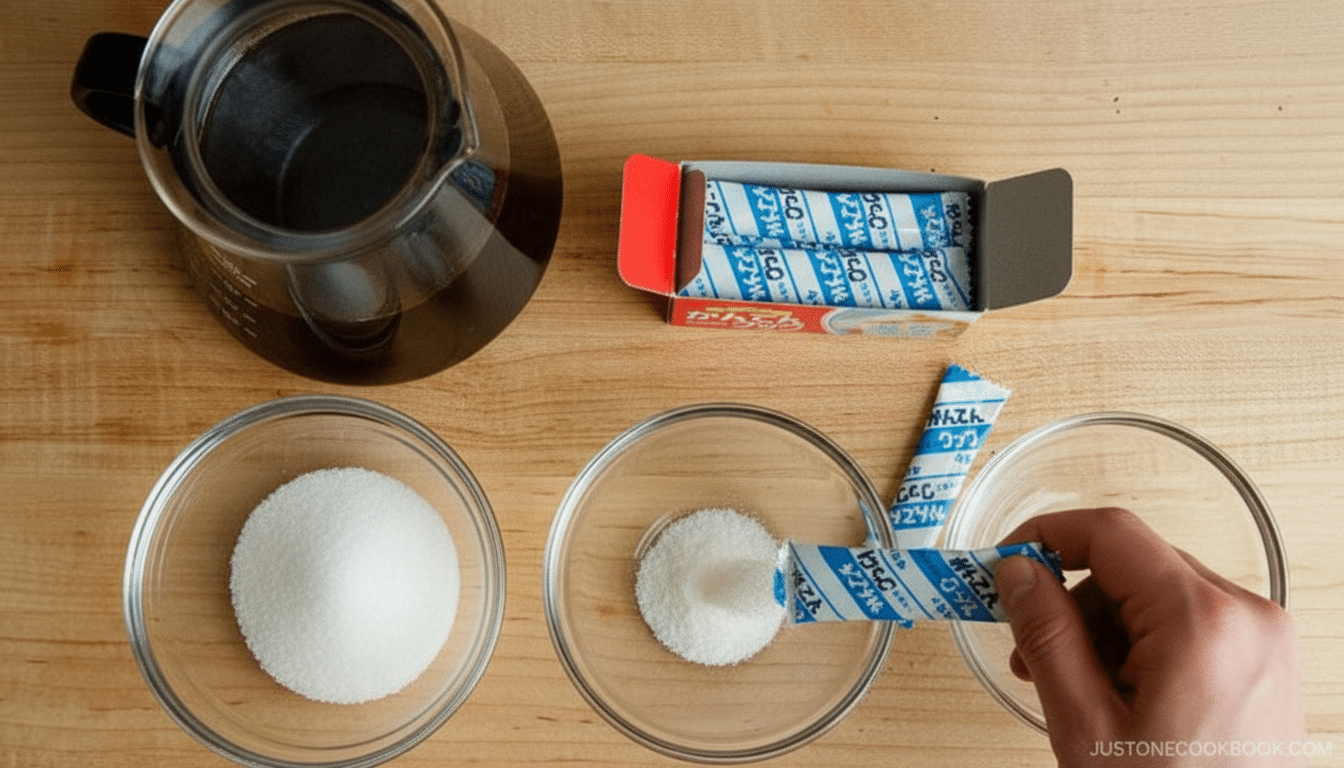 coffee jelly façon japonais ingredients introduction detailed