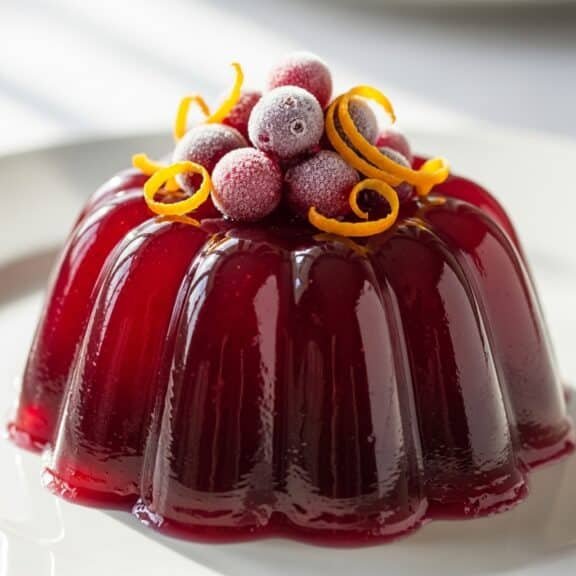 cranberry sauce with gelatin featured image