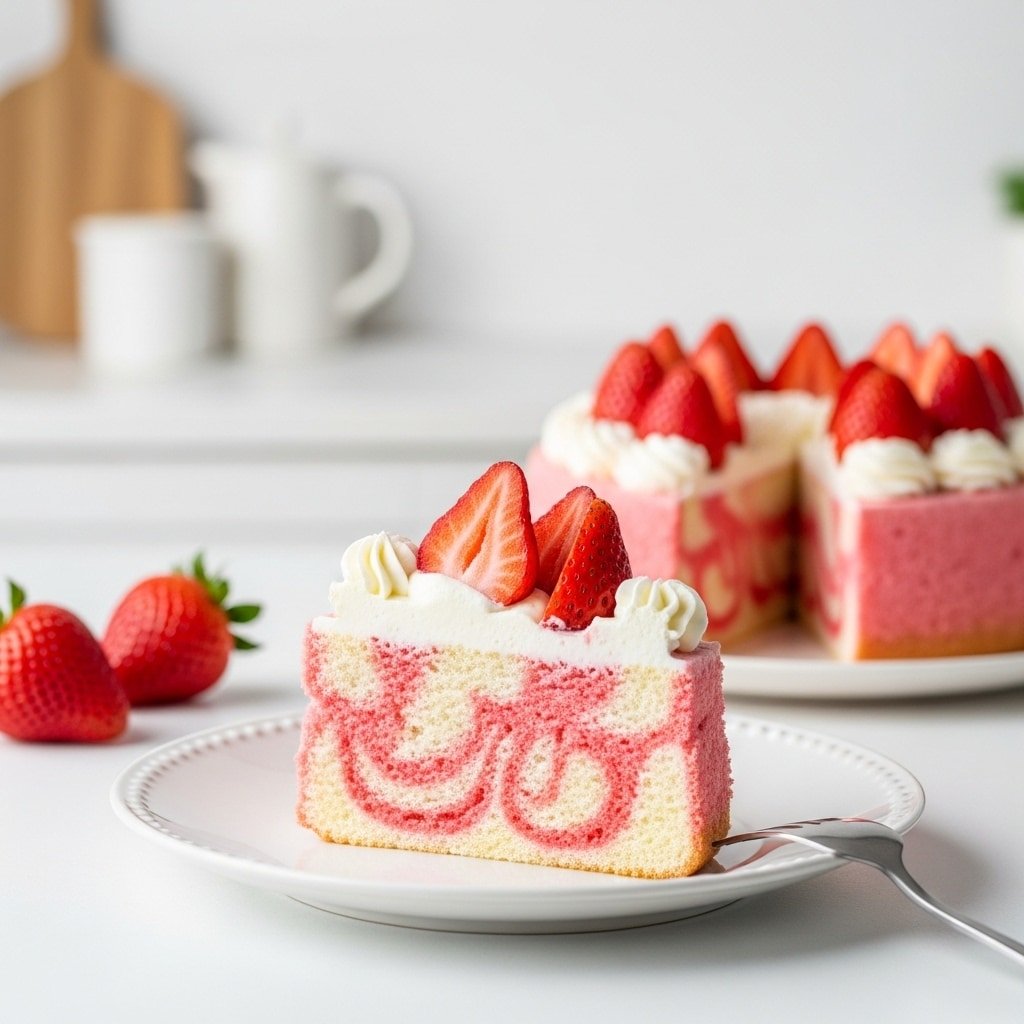 jello poke cake featured image