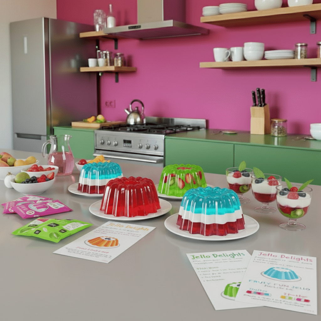 jello recipes ingredients introduction detailed