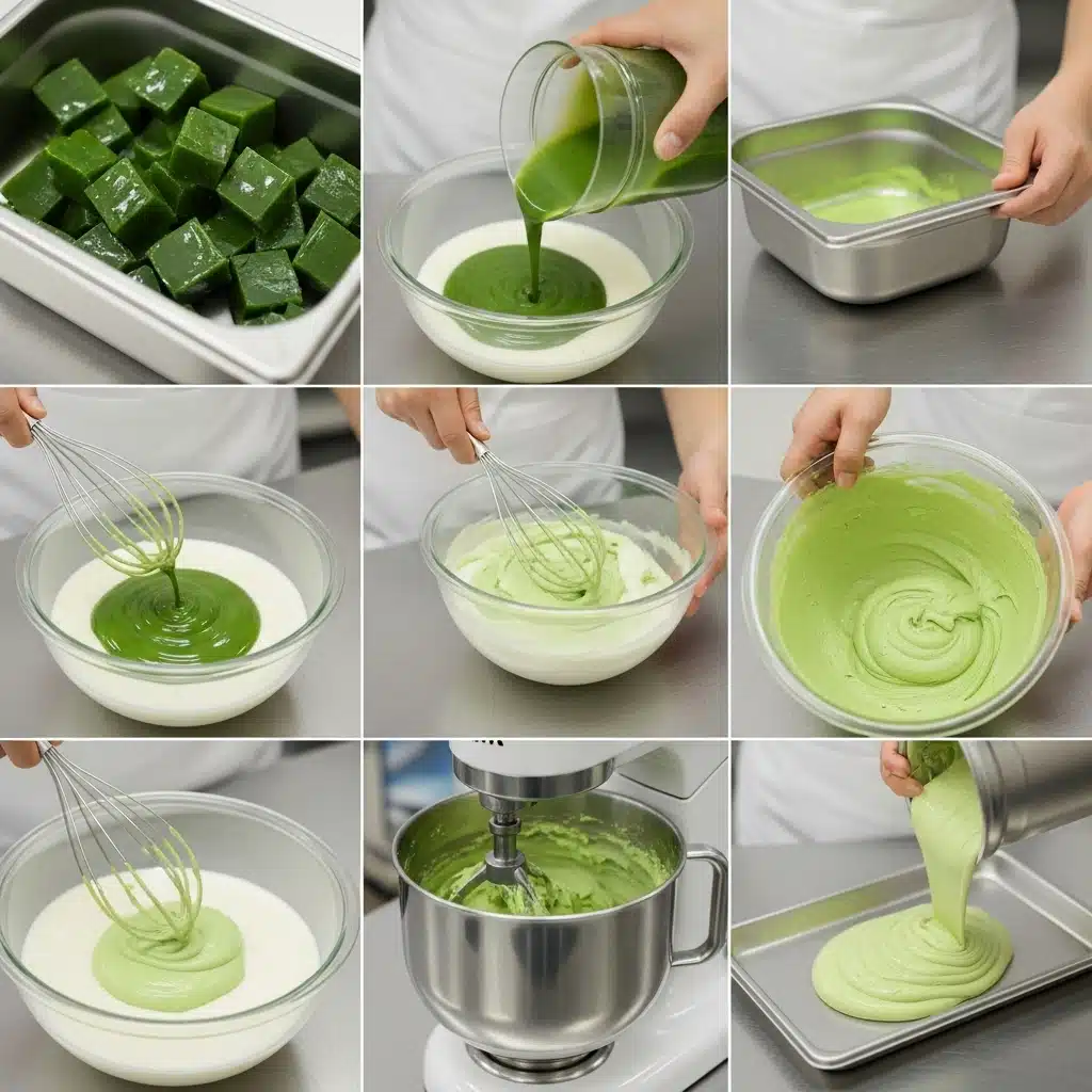 rich operation chocolate prepared with luxurious matcha ingredients introduction detailed