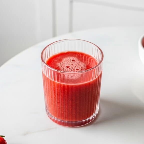 strawberry gelatin gummy recipe cooking ingredients close-up