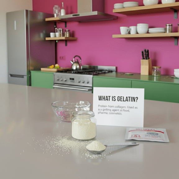 what is gelatin cooking gelatin close-up