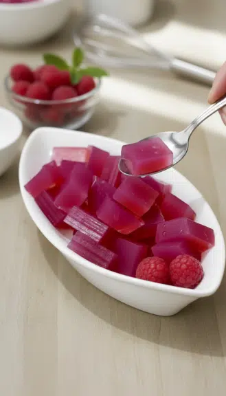 pink gelatin trick recipe featured image