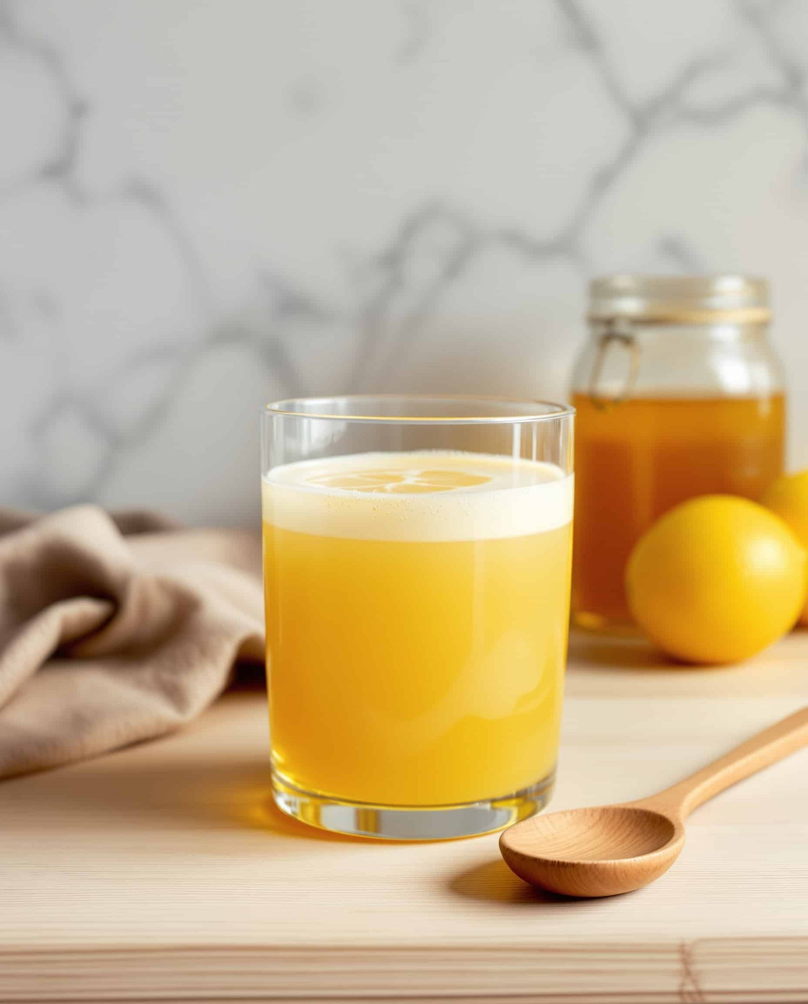 acv lemon honey drink recipe hero
