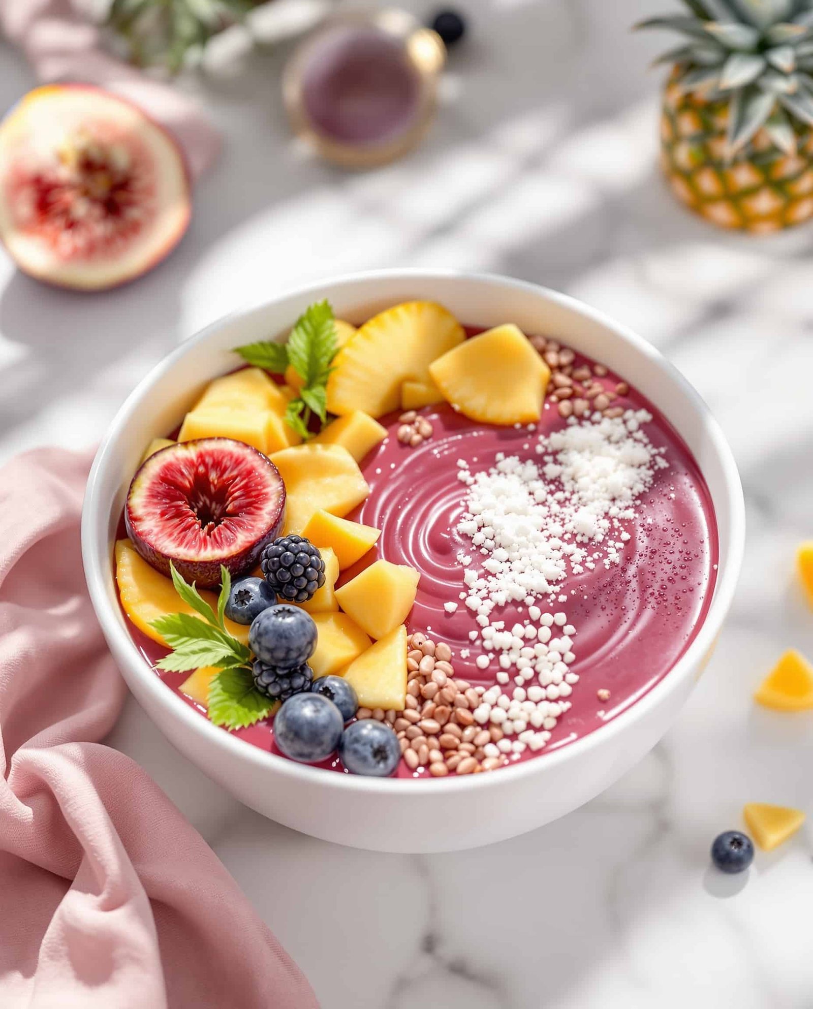 collagen protein smoothie bowl weight loss hero