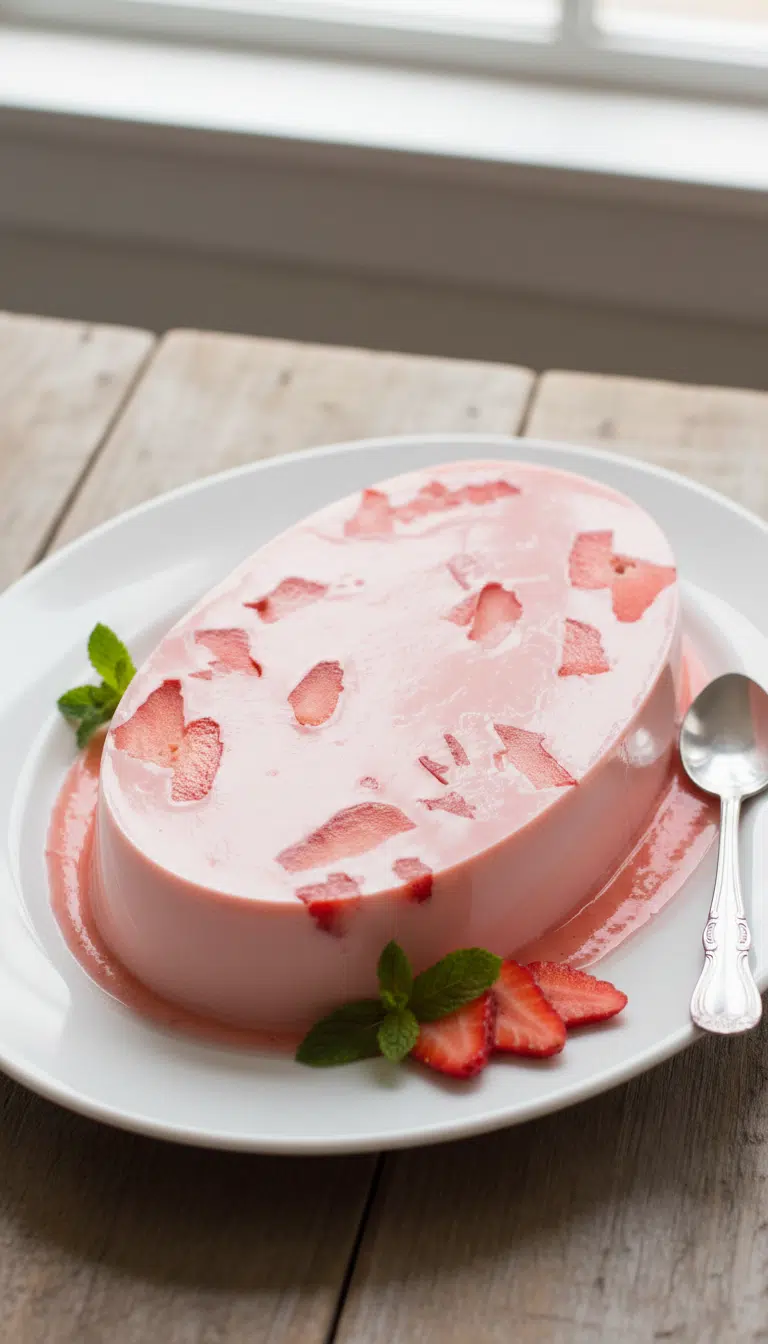 delicious pink gelatin delight recipe ingredients introduction detailed