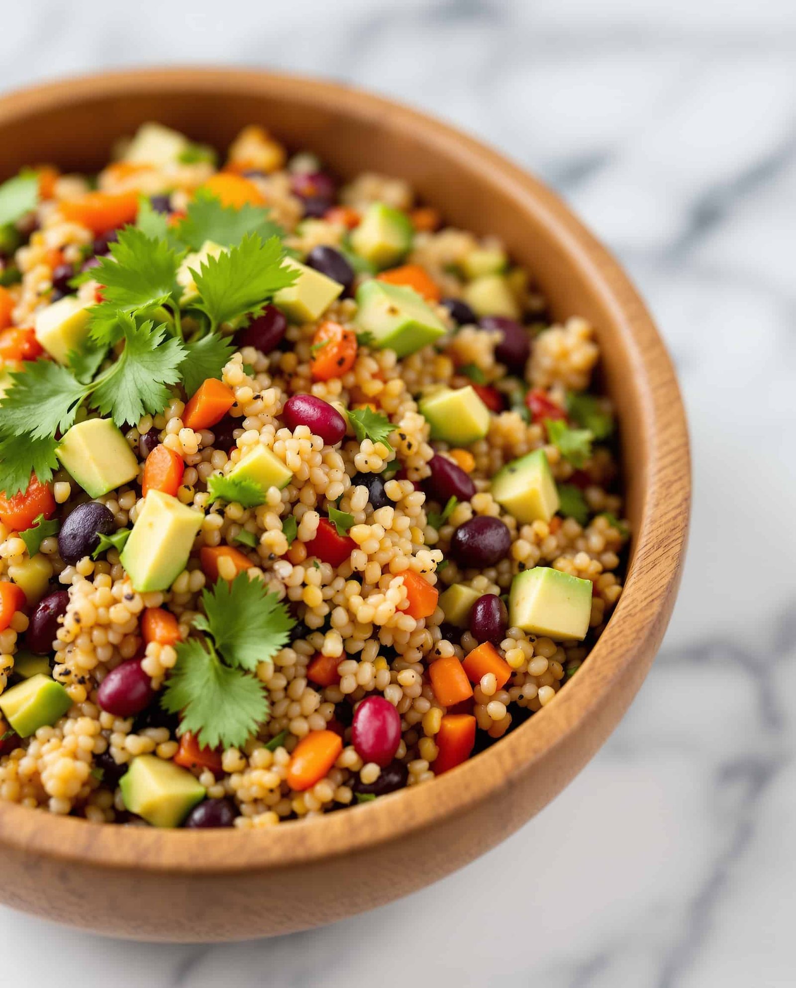 Close-up of multicolore hormone balancing meal plan for healthy eating.