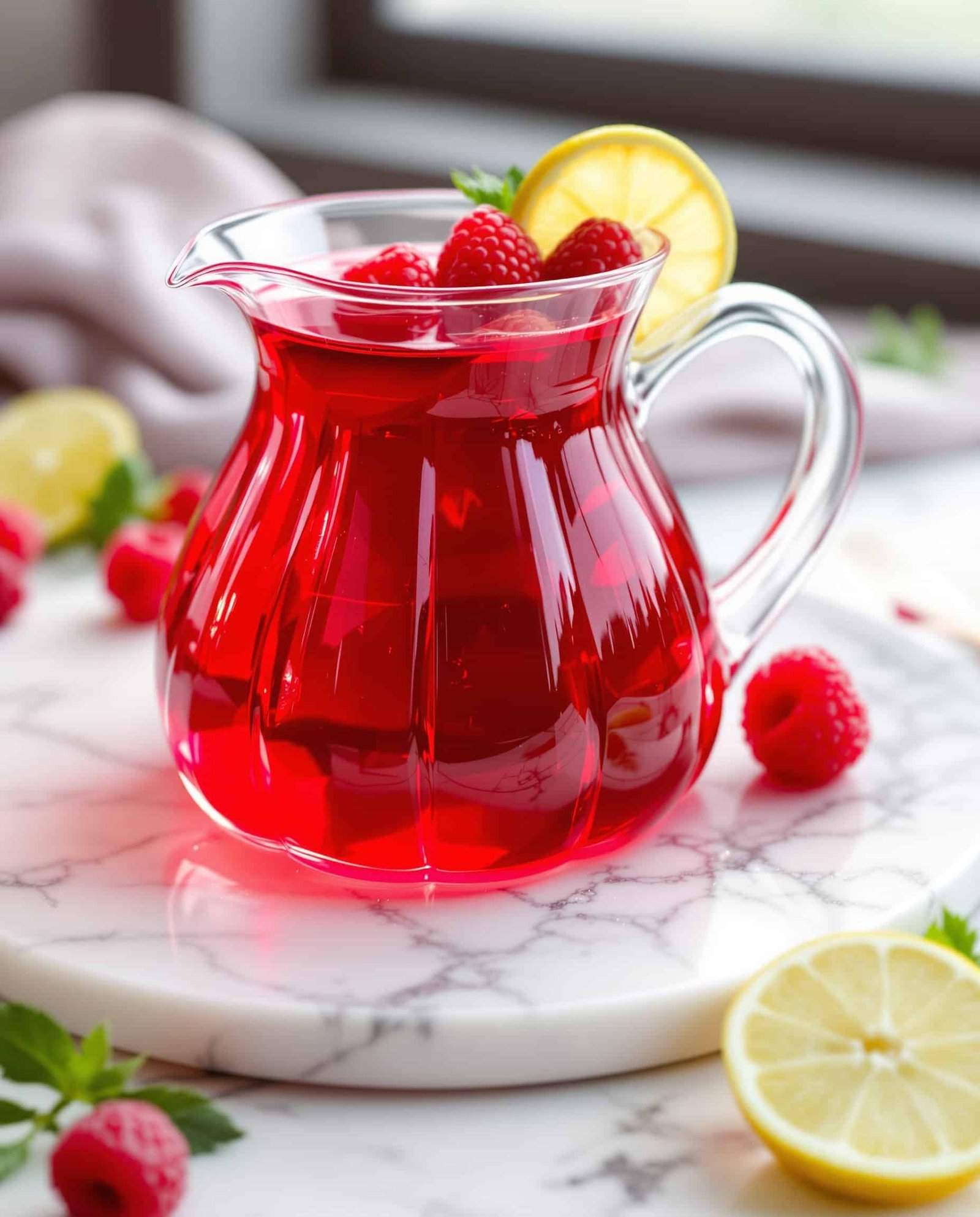 pink gelatin trick recipe cranberry hero