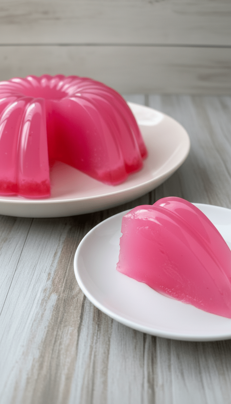 pink gelatin weight loss recipe featured image