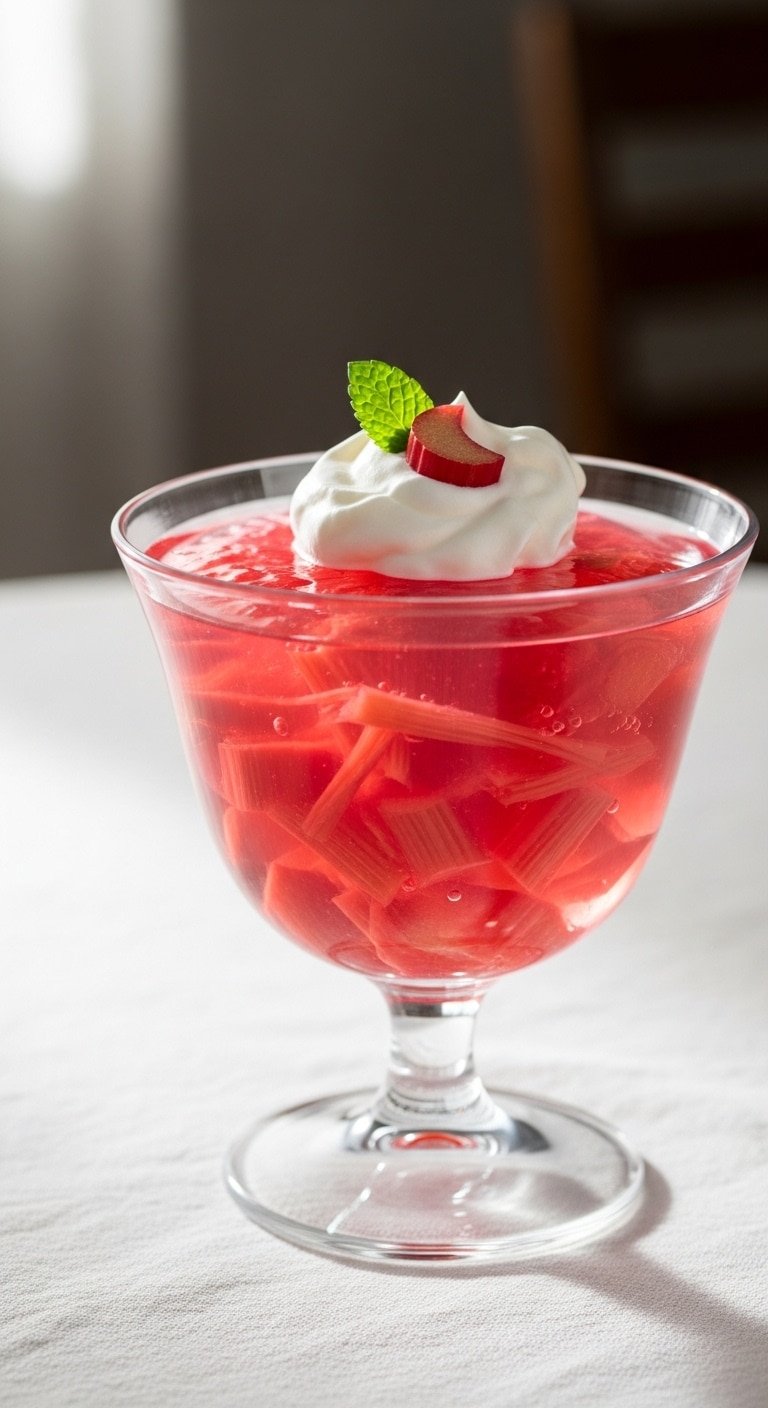 rhubarb gelatin featured image