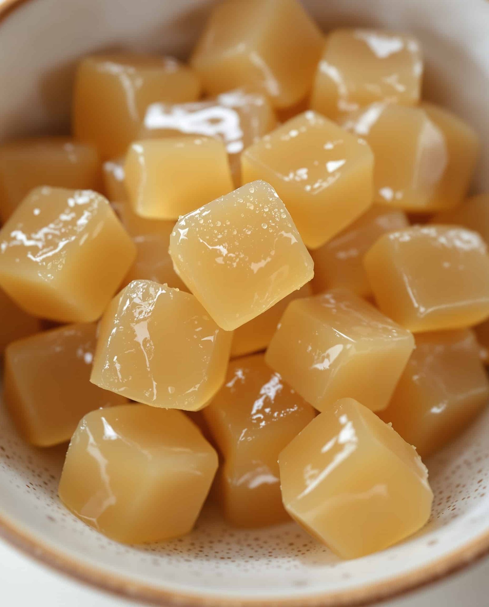 Acorn Jelly Korean Weight Loss Recipe - close-up