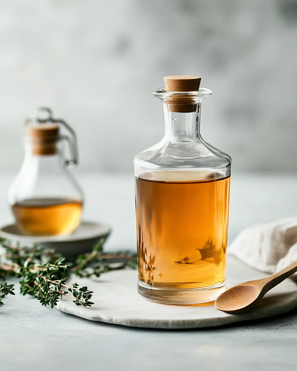 Close-up of ACV drink texture