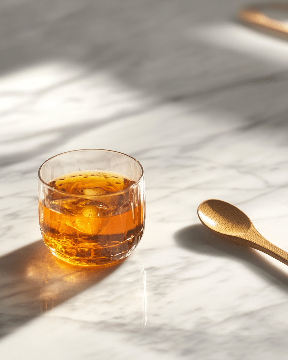 Close-up of Adrenal Cocktail