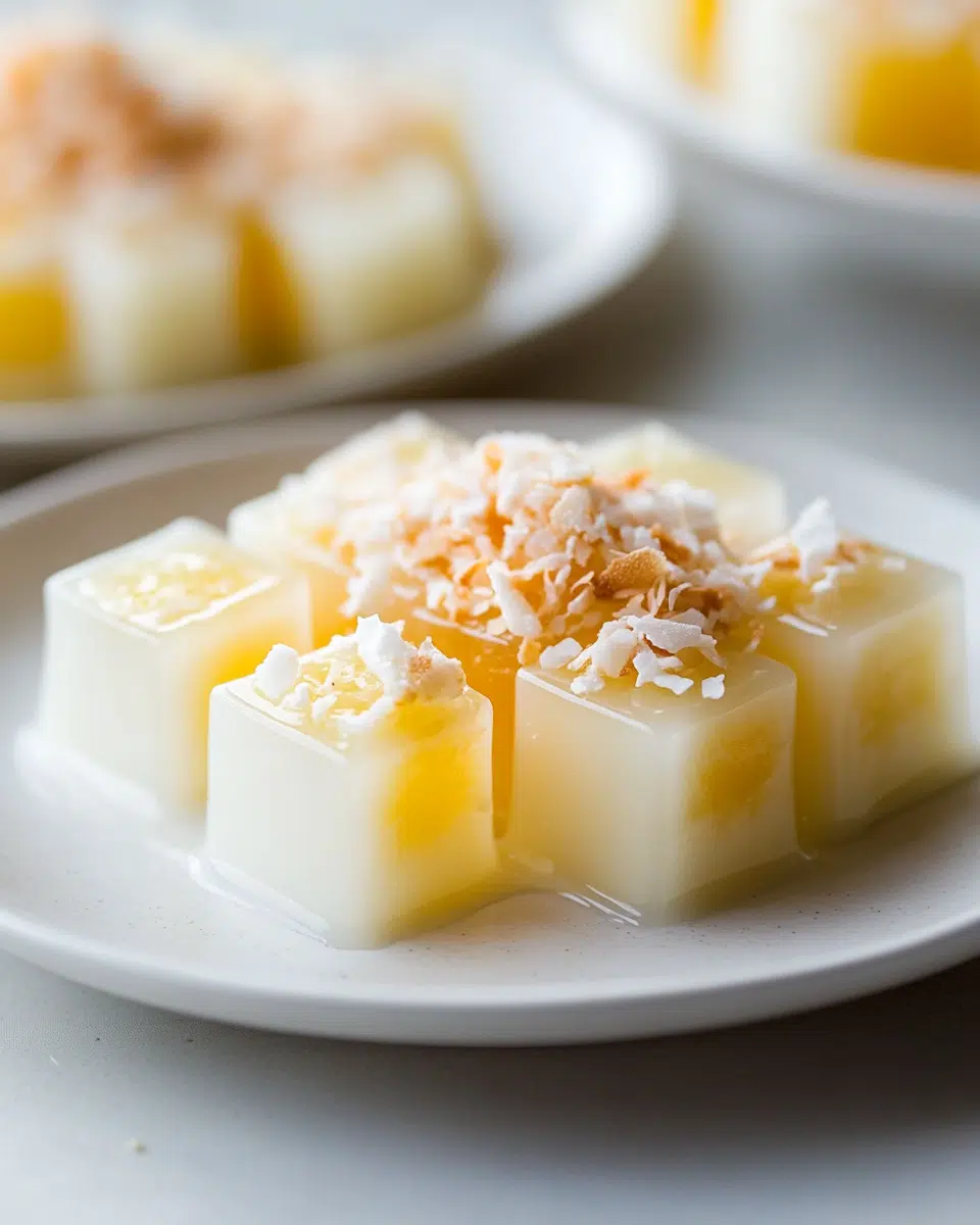 bariatric pineapple coconut gelatin recipe hero