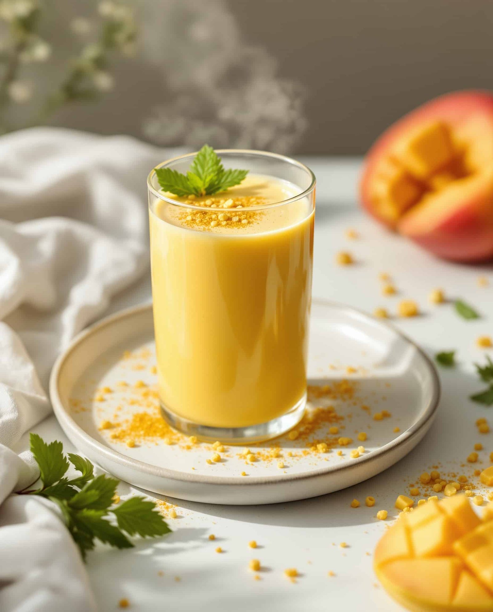 collagen mango smoothie bee pollen weight loss hero 1