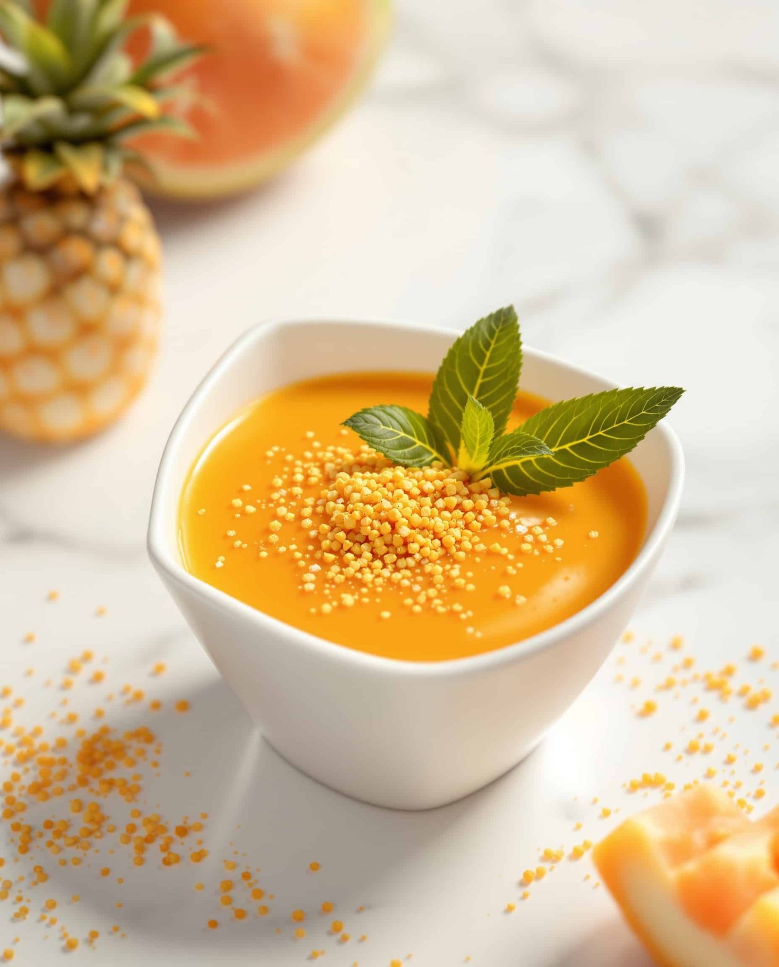 collagen mango smoothie bee pollen weight loss hero