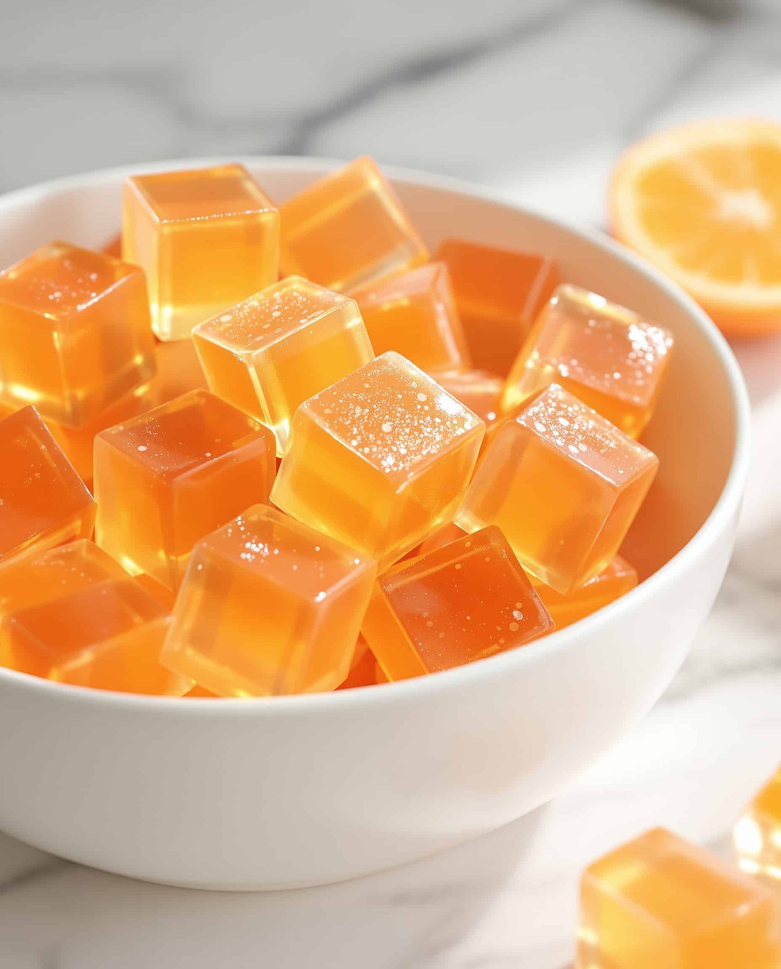 Gelatine Sculpt Recipe - close-up