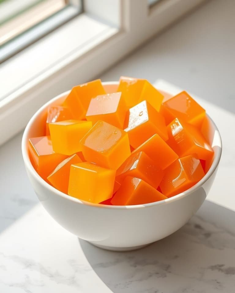 gelatine sculpt recipe apricot orange hero