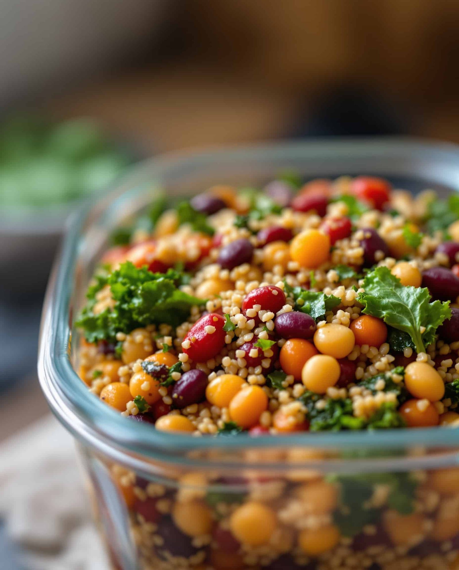 Close-up of multicolore GLP1 off ramp meal plan recipe.