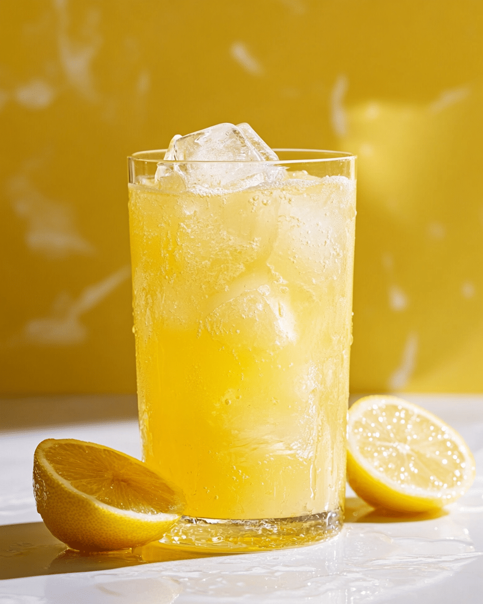 Close up of Refresh smoothie